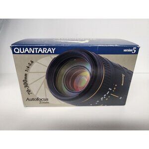 Quantaray AF Zoom Ld 70-300mm 1:4-5.6 f /Lens For Nikon
